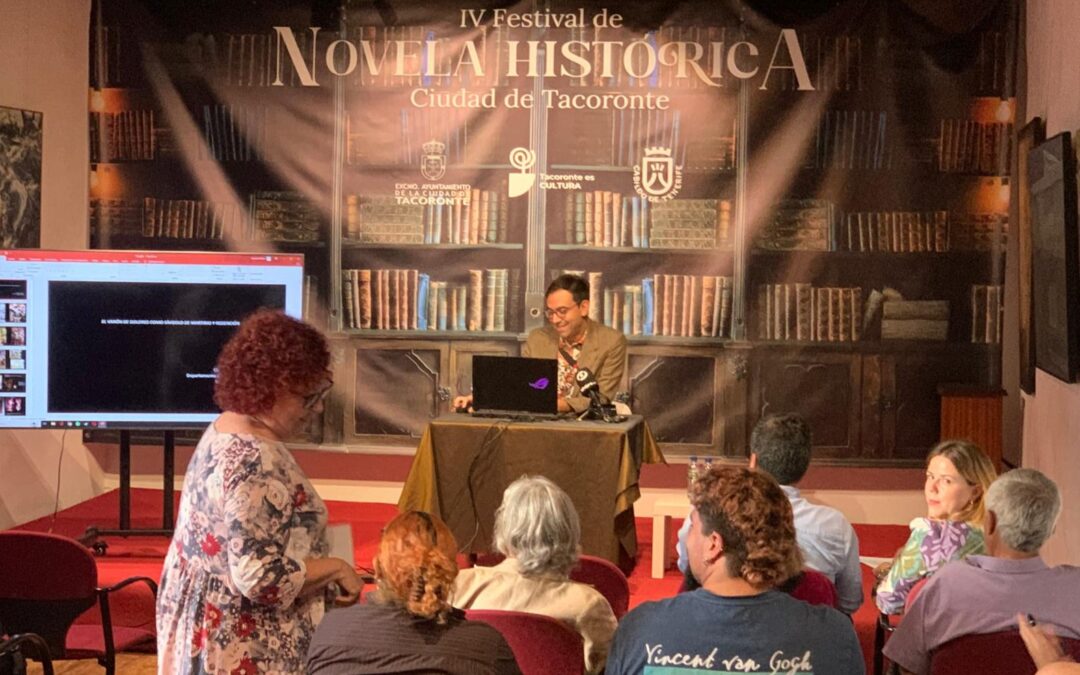 Comienza la cuarta edición del Festival de Novela Histórica ‘Ciudad de Tacoronte’, en el que participa por primera vez la Fundación Cine+Cómic