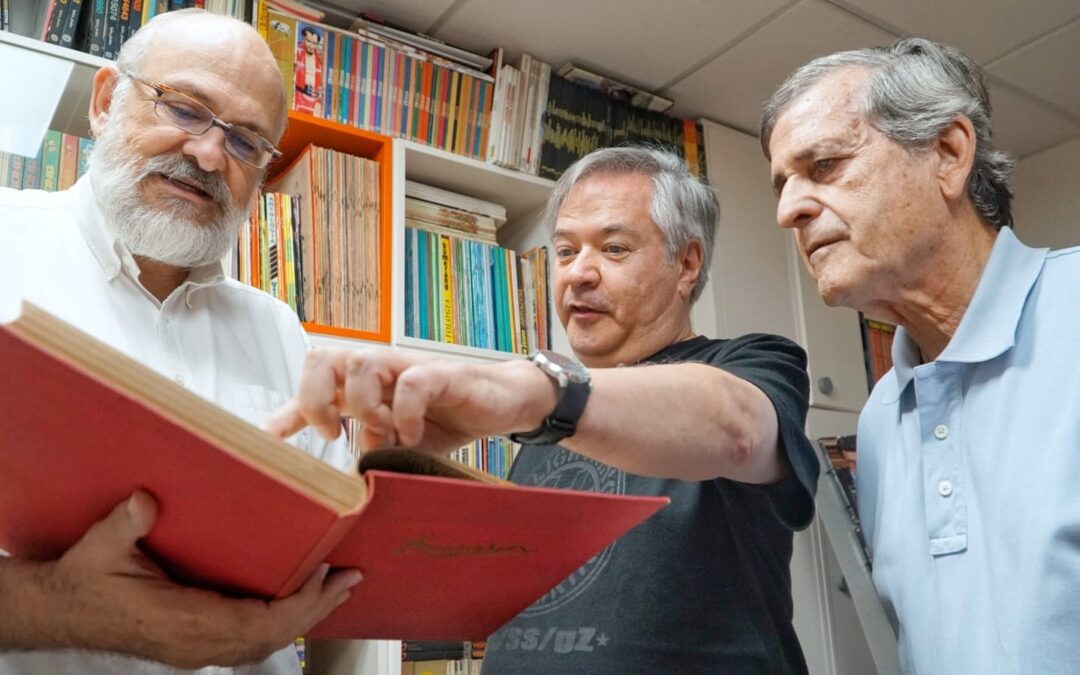 Miguel Ángel Martín visita la fundación y se compromete a participar en el próximo Santa Cruz Cómic