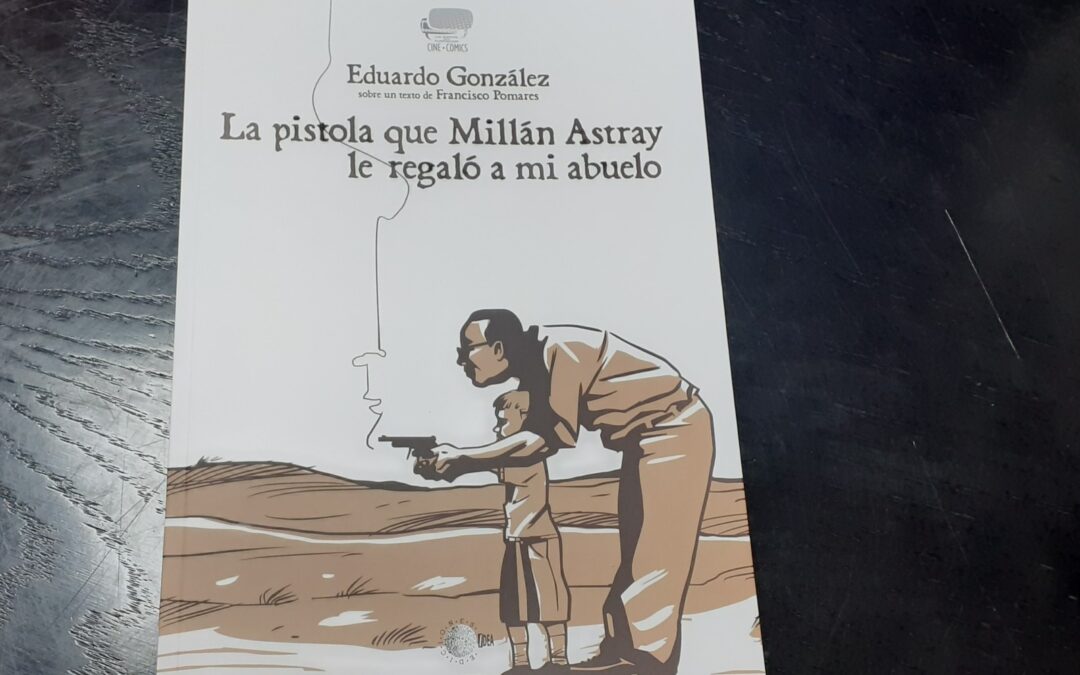 Eduardo González presentará su cómic ‘La pistola que Millán Astray le regaló a mi abuelo’ en la Librería Lemus