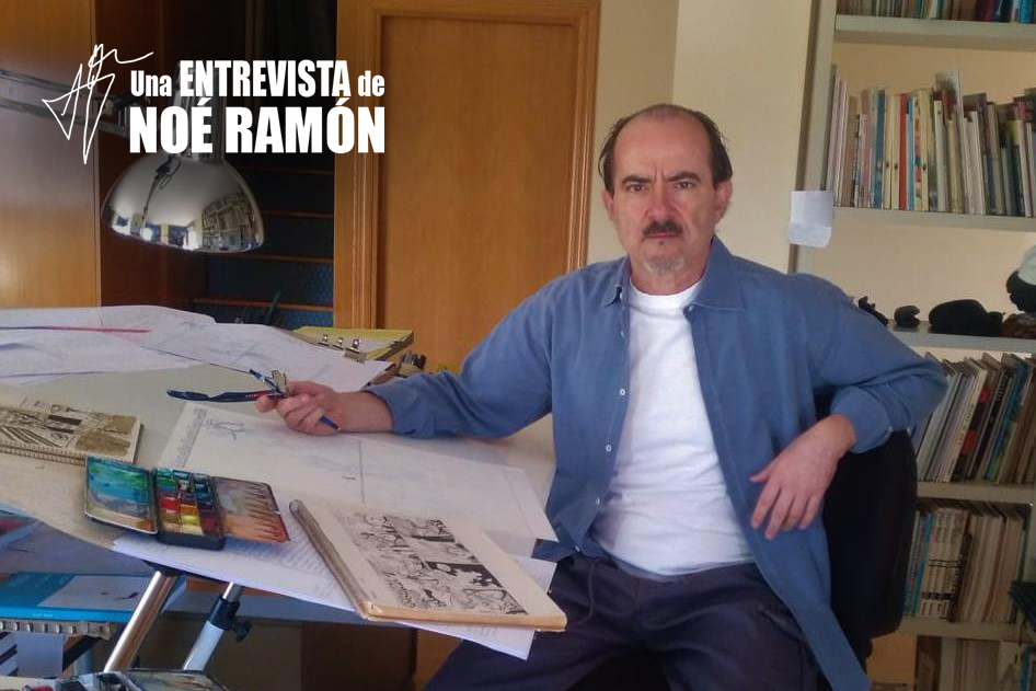 Daniel Torres, historietista: “Creo que mi trabajo es un testimonio de como ha evolucionado la cultura de este país”