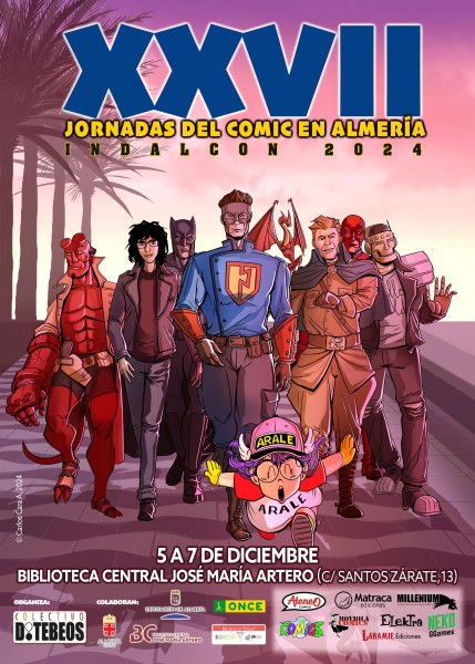Las Jornadas del Cómic de Almería, Indalcón 2024, reivindicarán el talento almeriense