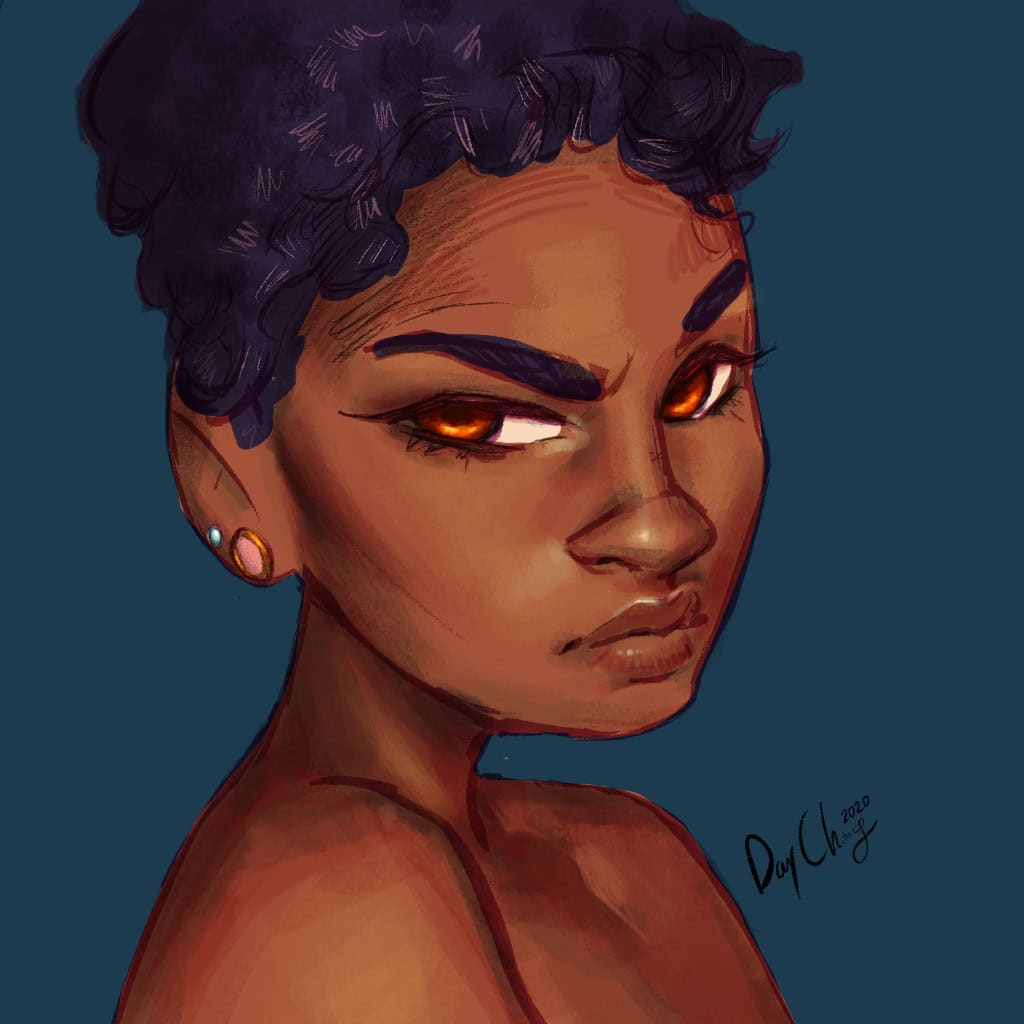 Day portrait practice