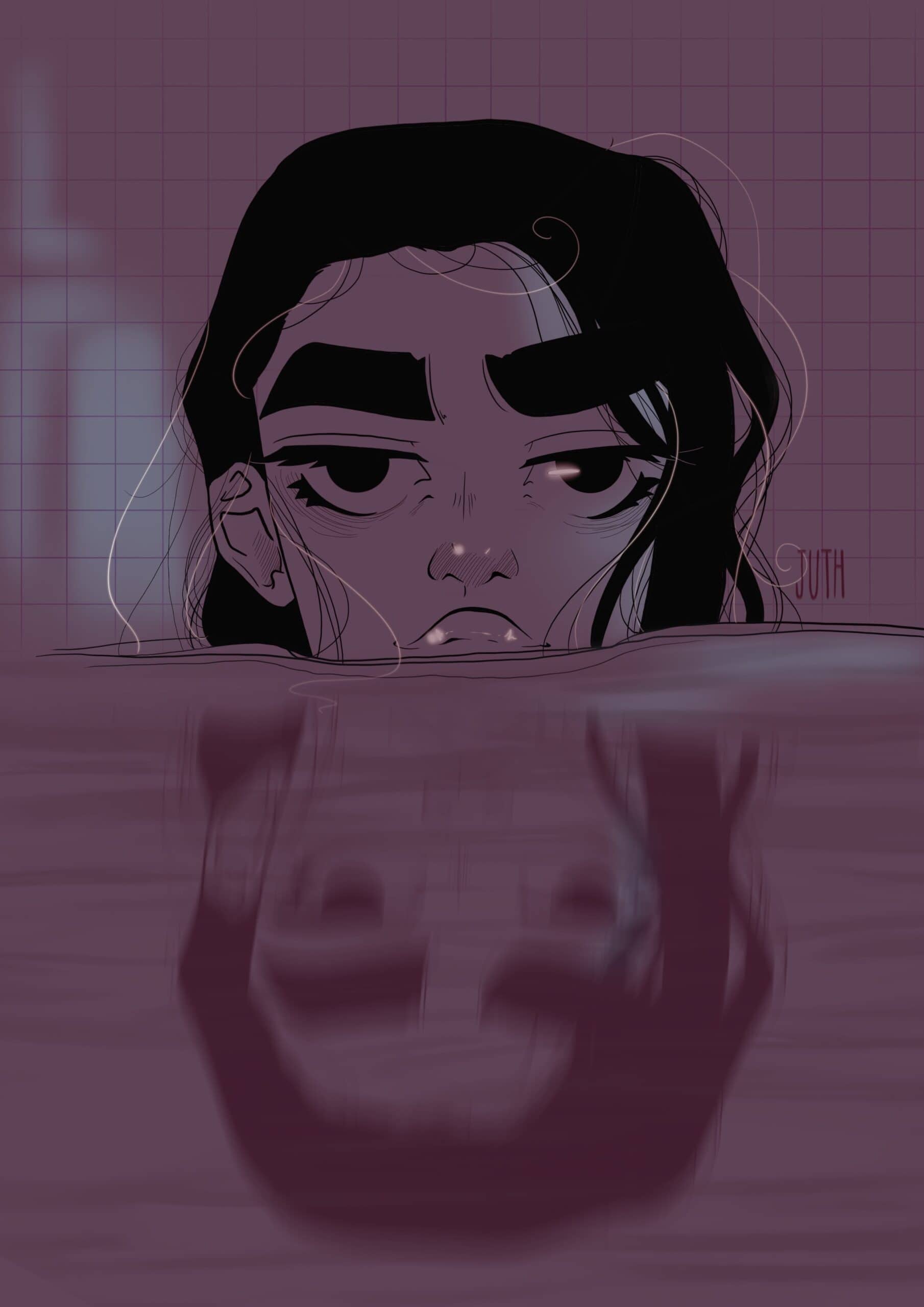 My mad fat diary. Técnica digital