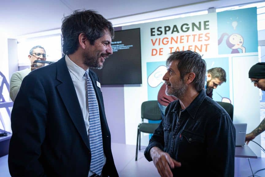 El ministro de Cultura inaugura el Pabellón de España como País invitado en el 52º Festival del Cómic de Angulema