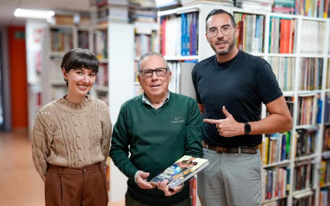 La Fundación Cine+Cómics recibe la visita de Francisco Medina