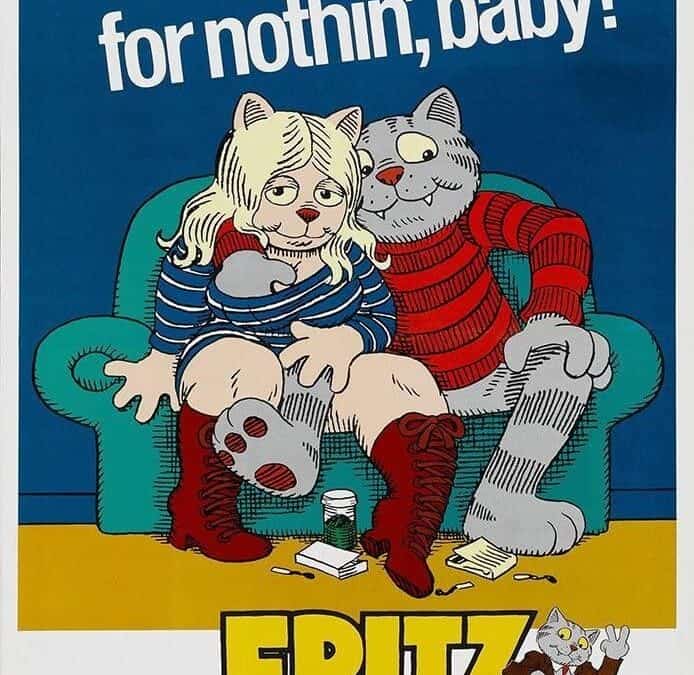 La adaptación cinematográfica de ‘El gato Fritz’ abrirá el ciclo ‘Ralph Bakshi: Urban Noir’, organizado por Filmoteca Canaria y Tenerife Noir