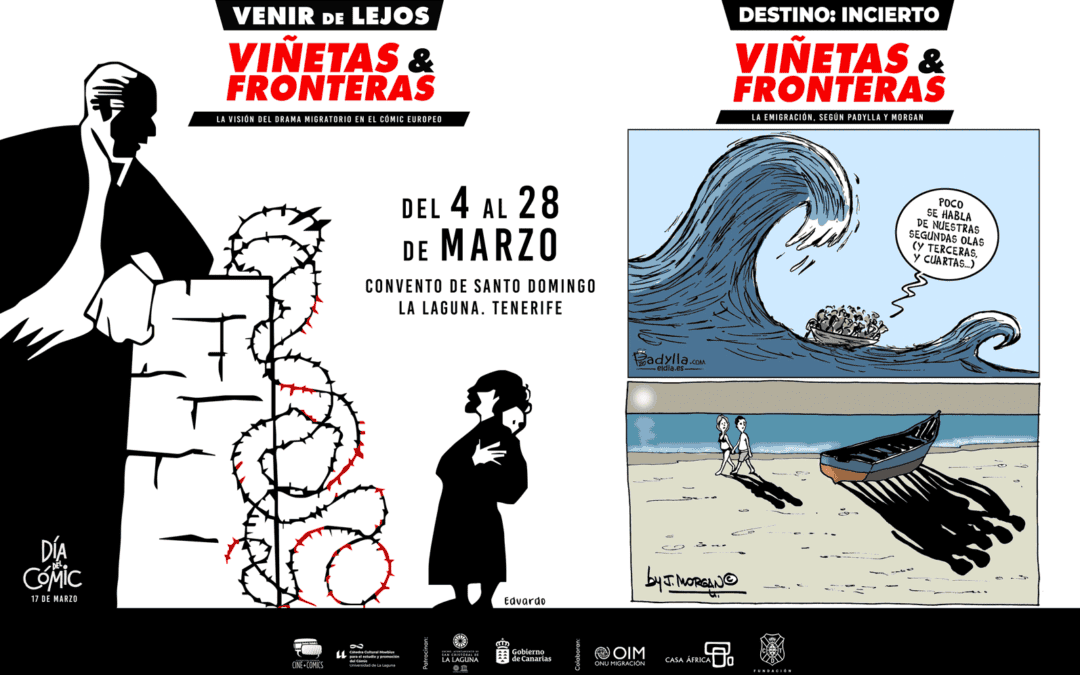 Día del Cómic: Viñetas & Fronteras reflexiona en dos exposiciones sobre la representación del fenómeno migratorio