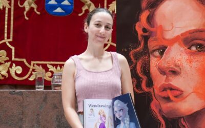 Wendy Jiménez: “Estoy contentísima de tener la oportunidad de que mi arte forme parte de Ilustradoras & Ilustradas 5”