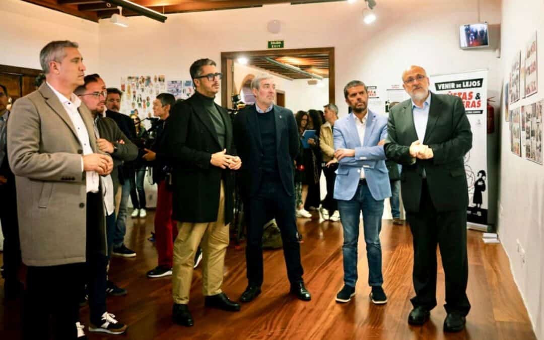 La Laguna acoge la inauguración de ‘Viñetas & Fronteras en el Día del Cómic’