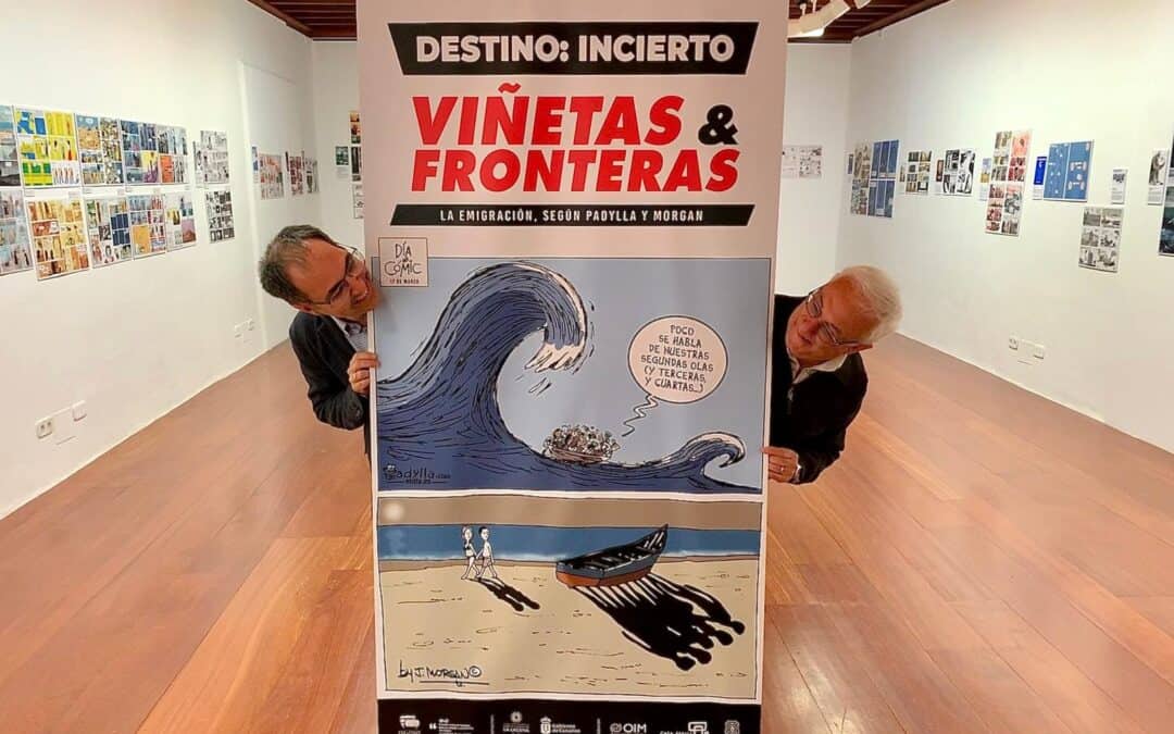 Padylla y Morgan: dos “baifos” sueltos en La Laguna por el Día del Cómic