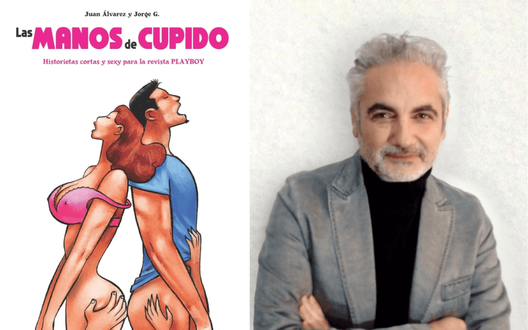 Juan Álvarez firma en la nueva Librería Moebius ‘Las Manos de Cupido’