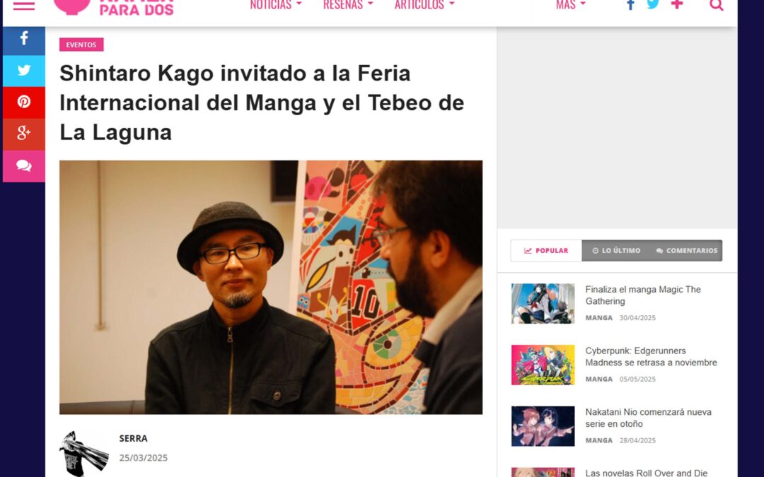 RAMEN PARA TODOS | Shintaro Kago invitado a la Feria Internacional del Manga y el Tebeo de La Laguna