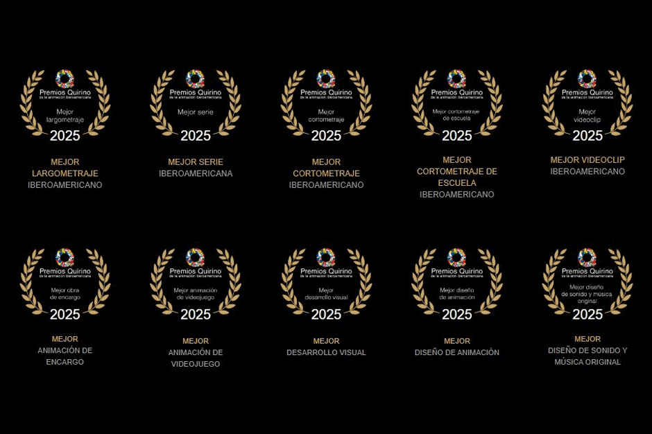 26 películas compiten por los Quirino, los premios de la animación que se entregan en La Laguna