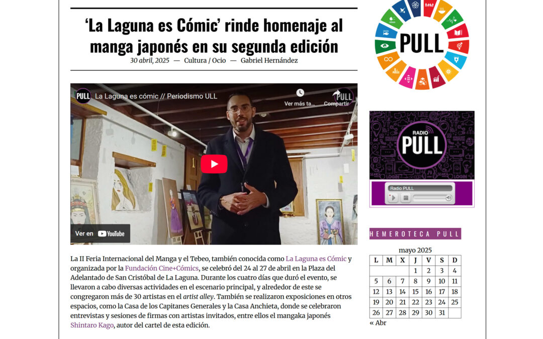 PERIODISMO ULL | ‘La Laguna es Cómic’ rinde homenaje al manga japonés en su segunda edición