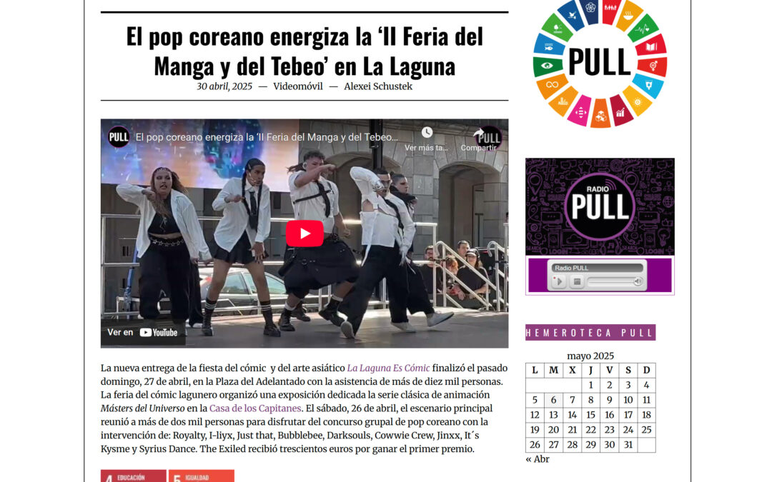 PERIODISMO ULL | El pop coreano energiza la ‘II Feria del Manga y del Tebeo’ en La Laguna