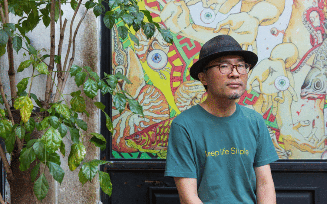 El maestro Shintaro Kago firmará sus libros y realizará acuarelas de sus ‘caricaturas’ por encargo durante los cuatro días de La Laguna es Cómic 2025
