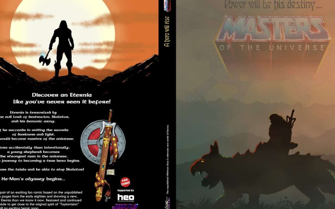 La historiografía detrás del Golden Book, inédito, sobre los Masters del Universo™ y su posterior rescate por el dibujante alemán Nino Ade