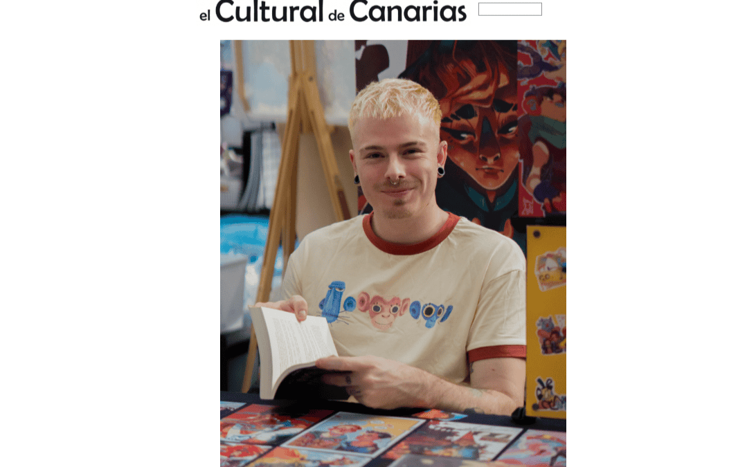 EL CULTURAL DE CANARIAS | Iván Pineros, IvArt, historietista: “Hacer que la gente lo pase mal al leer ‘Cuida de Ángela’ es la prueba de que he transmitido lo que tenía dentro”