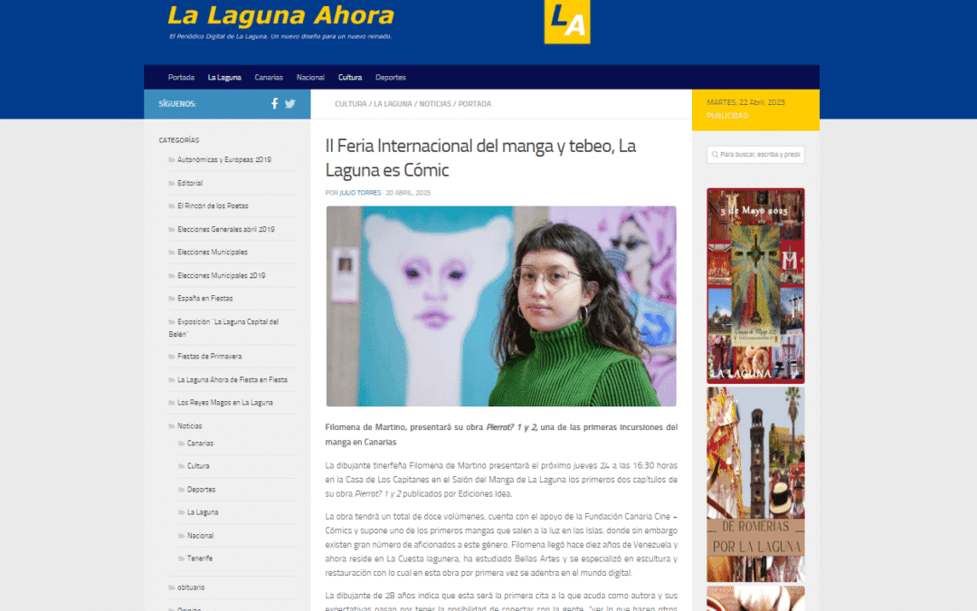 LA LAGUNA AHORA |II Feria Internacional del manga y tebeo, La Laguna es Cómic