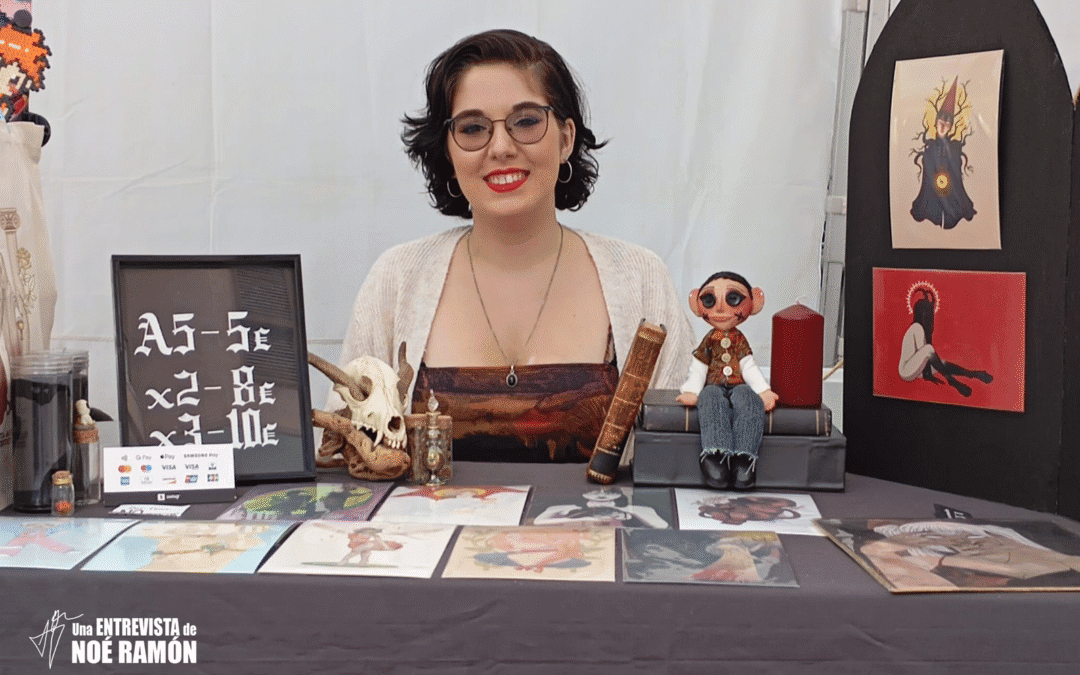 Raquel Barreto, Kune Design, historietista: “Me ha influido mucho el manga, el barroco y la iconografía cristiana”