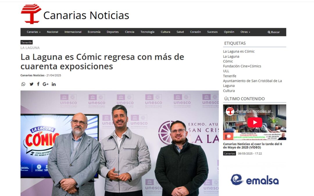 CANARIAS NOTICIAS | La Laguna es Cómic regresa con más de cuarenta exposiciones
