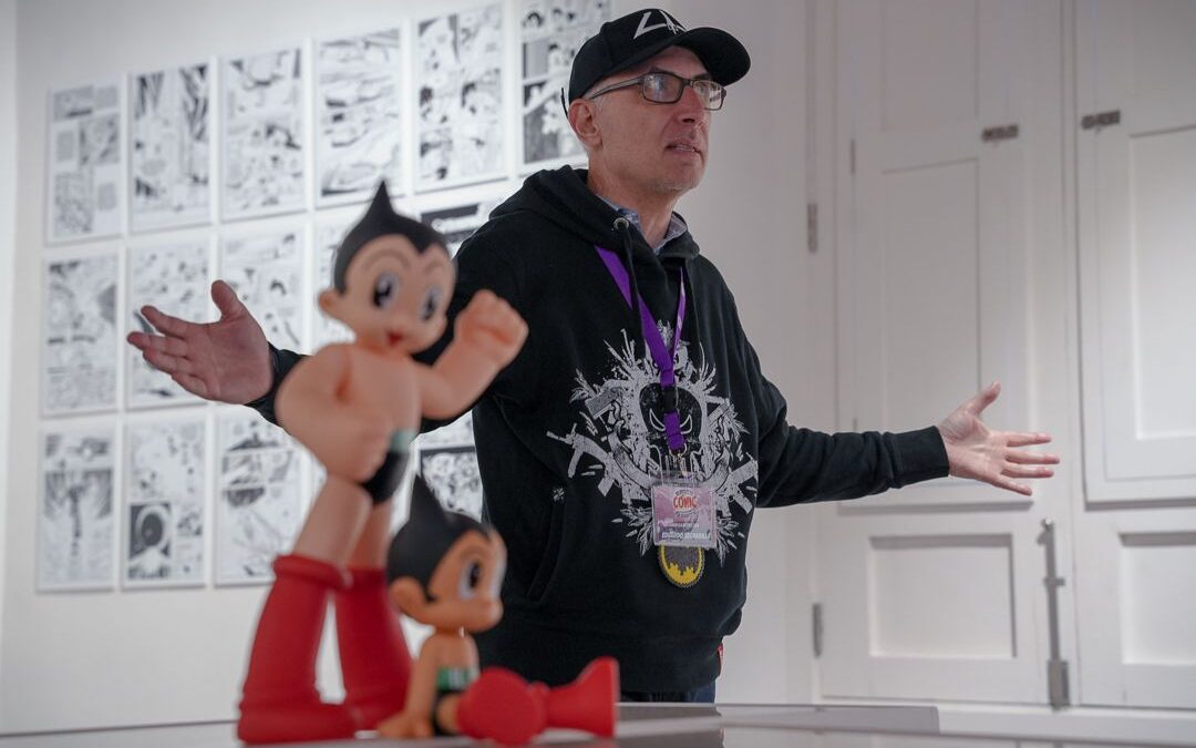 Patricio Ducha y Eduardo Serradilla dan una charla sobre Osamu Tezuka y a su creación Astroboy en La Laguna es Cómic 2025
