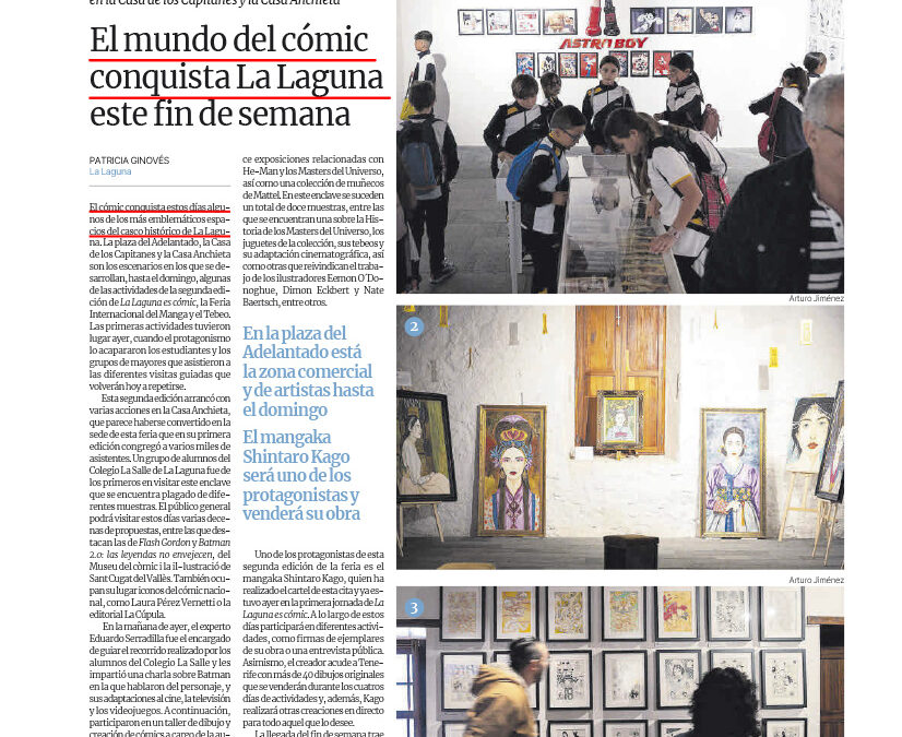 EL DÍA | El mundo del cómic conquista La Laguna este fin de semana