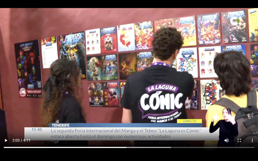 TELEVISIÓN CANARIA | La Laguna acoge la segunda Feria Internacional del Manga y el Tebeo