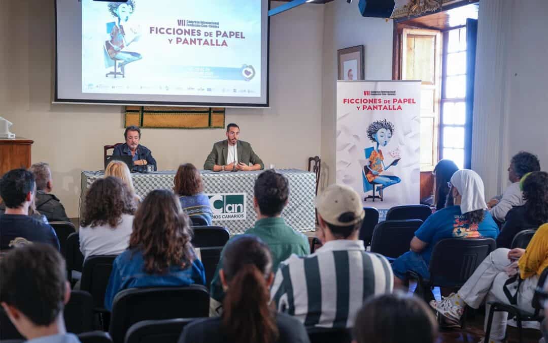 El Instituto de Estudios Canarios acoge la inauguración del VII Congreso Internacional Fundación Cine+Cómics
