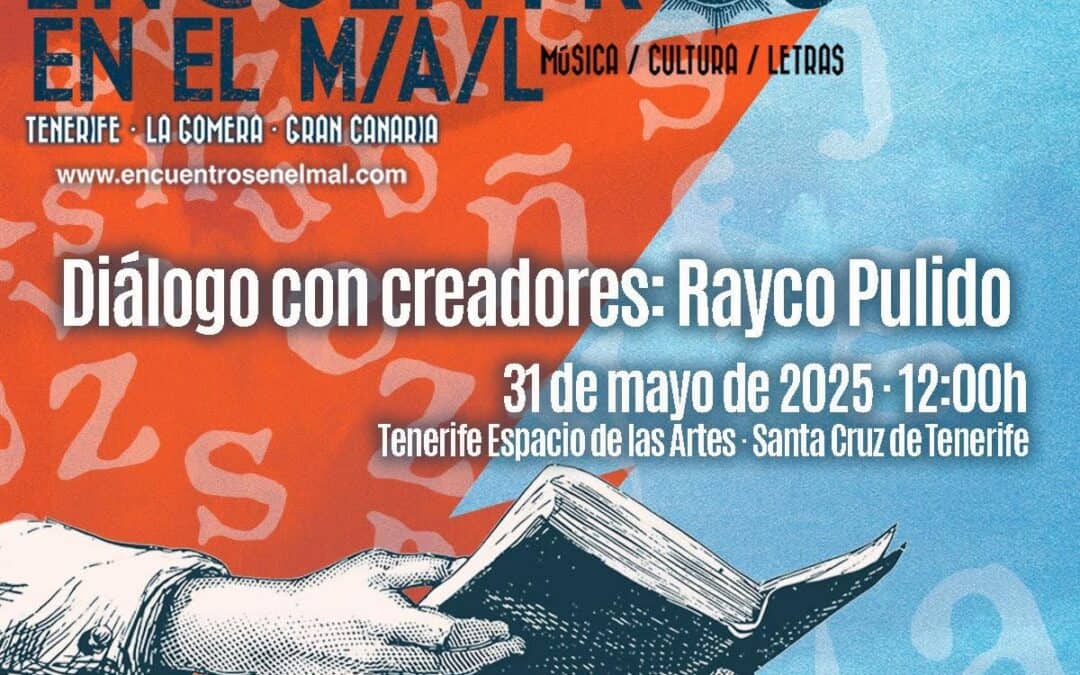 Rayco Pulido protagoniza un diálogo con creadores en TEA Tenerife espacio de las artes