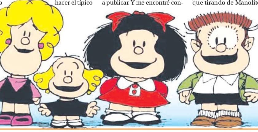 Mafalda, de Quino, cumple sesenta años
