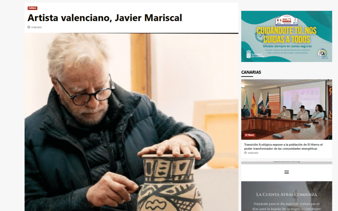 EL PERIÓDICO DE CANARIAS | Artista valenciano, Javier Mariscal