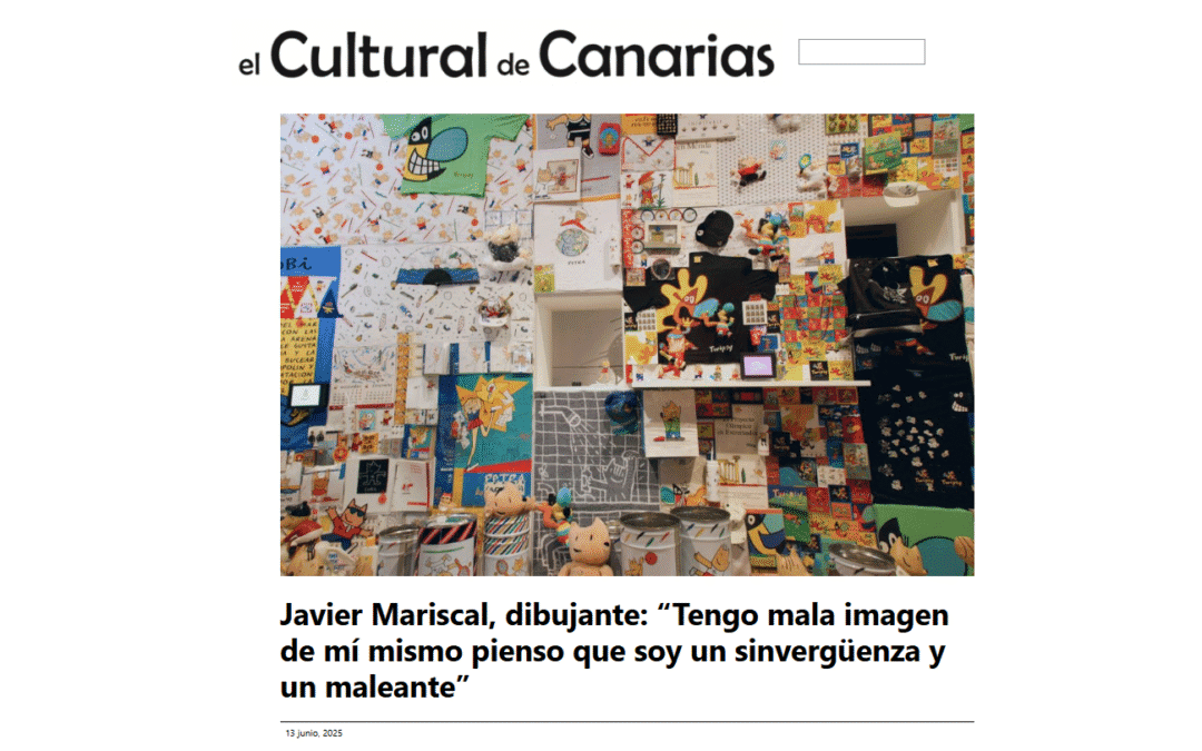 EL CULTURAL DE CANARIAS | Javier Mariscal, dibujante: “Tengo mala imagen de mí mismo pienso que soy un sinvergüenza y un maleante”