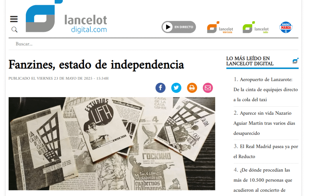 LANCELOT DIGITAL.COM |Fanzines, estado de independencia