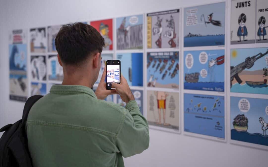 Viñetas & Fronteras participa en el Campus de las Artes de Lanzarote con la exposición “Destino: Incierto”