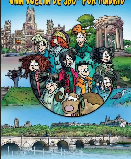 El historietista Bruno Lanzarote realiza dos cómics para dar a conocer a Madrid y su proyecto Bosque Metropolitano