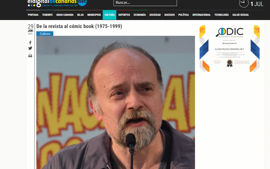 EL DIGITAL DE CANARIAS.NET | De la revista al cómic book (1975-1999)