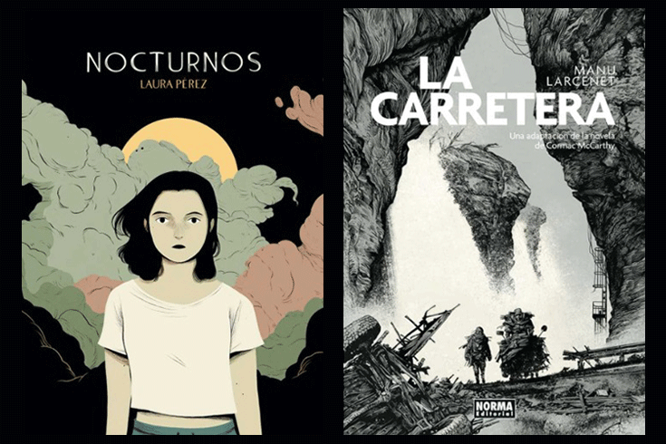 ‘Nocturnos’, de Laura Pérez, y ‘La carretera’, de Manu Larcenet, ganadores de la última edición de los Premios Lorna