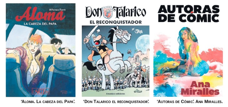 Novedades: ‘Aloma’, ‘Don Talarico’, ‘Ana Miralles’ y ‘American Paranoia’