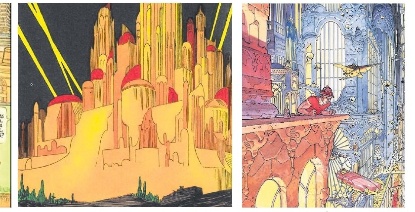 Arquitectos en el cómic