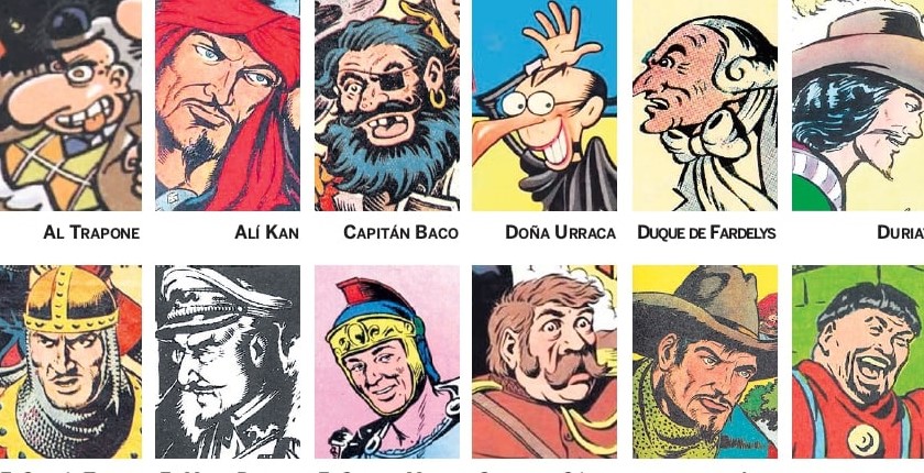 Los grandes ‘villanos’ del tebeo clásico español