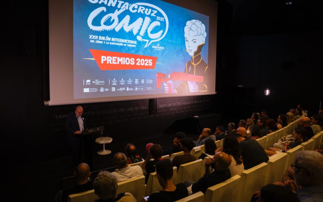 El TEA debuta por todo lo alto como sede de la Gala de Premios Santa Cruz Cómic