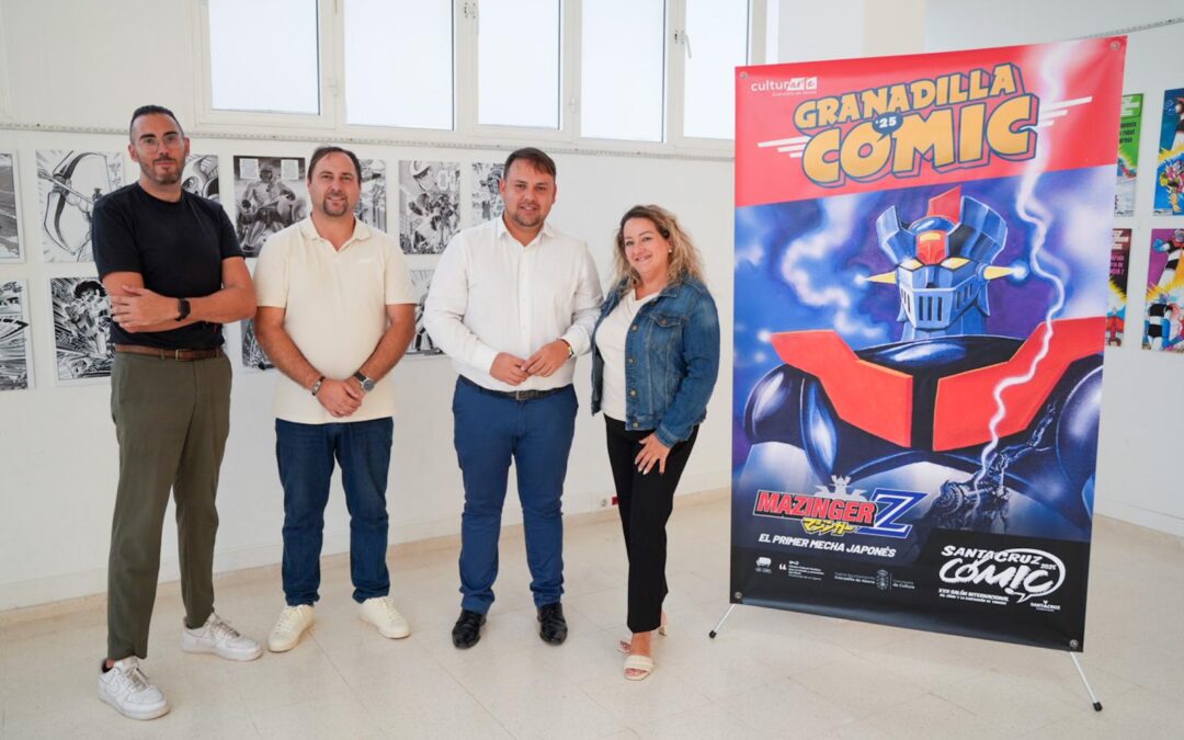 ¡Puños fuera! Mazinger Z aterriza en Granadilla con la nueva exposición de la Fundación Cine+Cómics