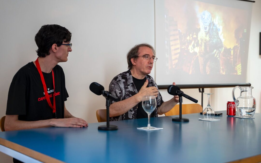 El experto en Godzilla Norman England clausura el ciclo de charlas presenciales de Santa Cruz Cómic