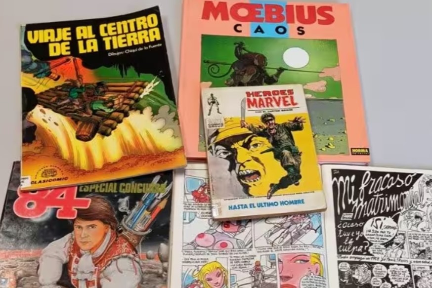 El cómic se incorpora a La Regenta. El centro de Arte acoge el Fondo de Cómic Octavio Cardoso, con más de un millar de cómics