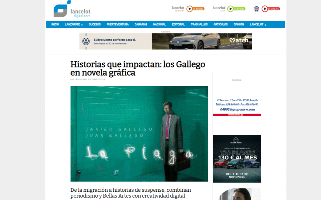LANCELOT DIGITAL | Historias que impactan: los Gallego en novela gráfica