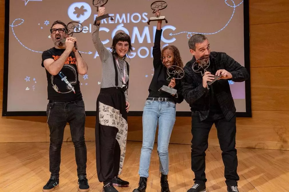 Premios del cómic aragonés: Danay Dana triunfa en la gran noche de Bernal