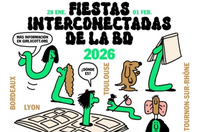 La primera edición de las “Fiestas interconectadas de la BD” se celebra en España, Francia y Bélgica