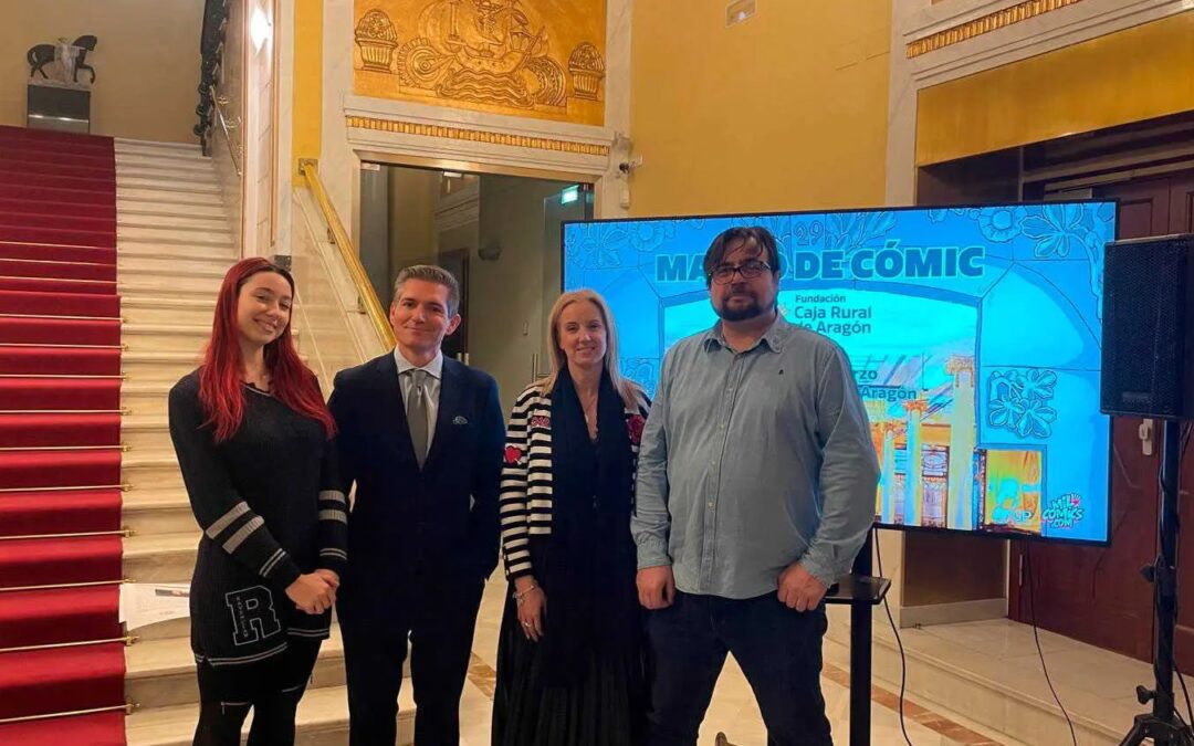 Zaragoza vuelve a celebrar un “Marzo de Cómic”, con Miguel Ángel Giner, Pasqual Ferry y Jesús Merino como historietistas invitados