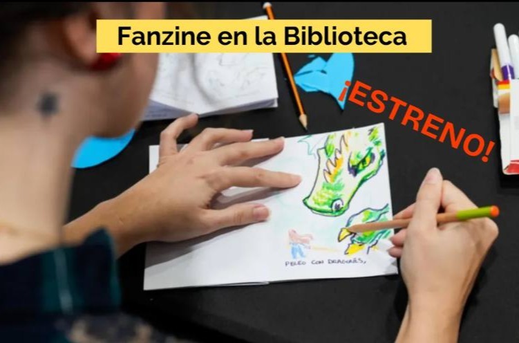 La ilustradora Lisa Giambra imparte un taller de fanzine en la Biblioteca Pública del Estado de Santa Cruz de Tenerife